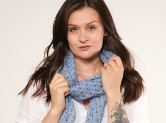 Huivi ANCHOR sininen