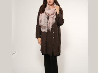 Pellavapaita SABRINA suklaanruskea