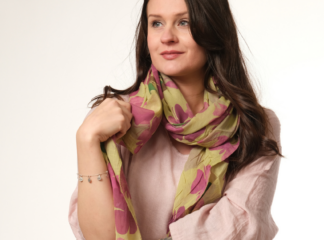 Huivi BUTTERFLY vihreä