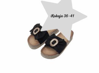 SANDAALIT BRIT musta (kokoja 36, 37 ja 38 jäljellä)