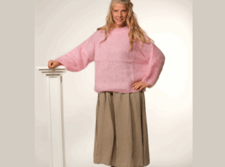 Neulepusero SUN mohair roosa