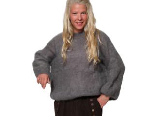 Neulepusero SUN mohair taupe