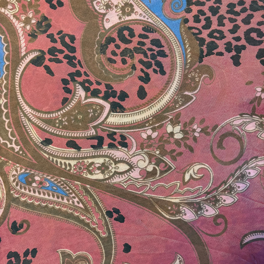 Huivi DAISY viininpunainen