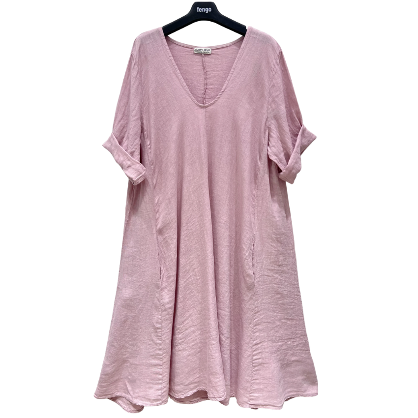 Pellavamekko BELLA (viisi väriä) - Image 4