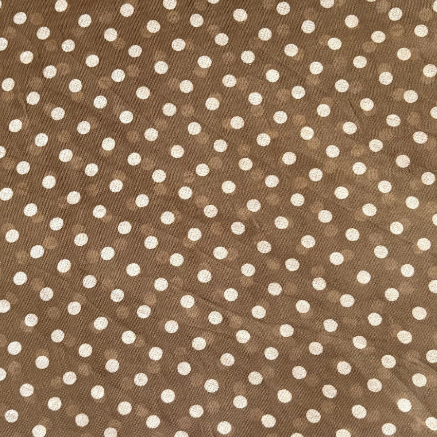 Huivi DOTS ruskea