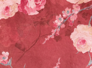 Huivi ROSE viininpunainen
