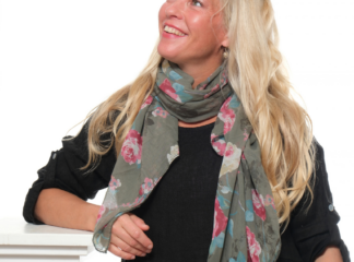 Huivi ROSE oliivi