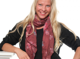 Huivi ROSE viininpunainen