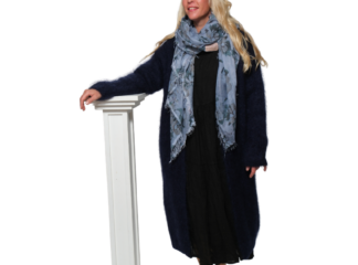 Neuletakki ELLEN mohair navy