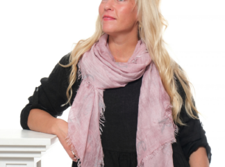 Huivi SAGA roosa
