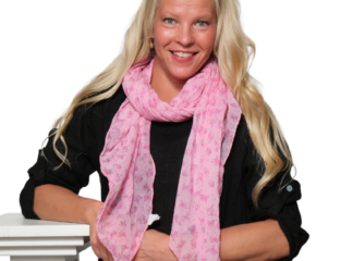 Huivi JADE pinkki
